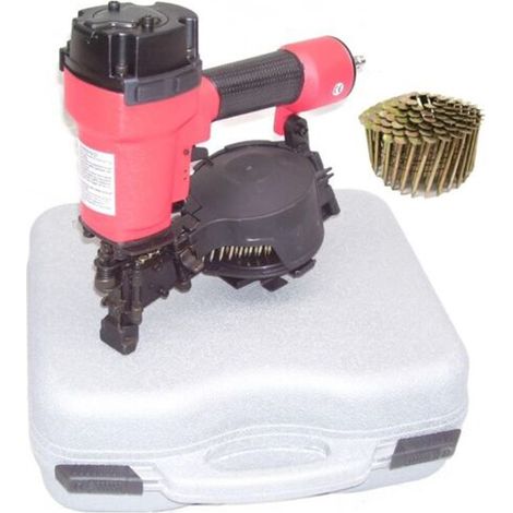 Dachpappnagler 45 Pappnagler Coilnagler 55413 Nagelgerät + Dachpappnägel 45mm (1/5)