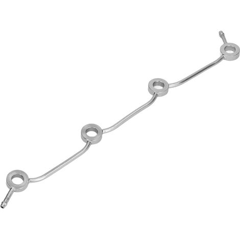 Tuyau de retour d'injecteur en acier inox pour moteur Kubota V2003 V2203 V2403 (1/5)
