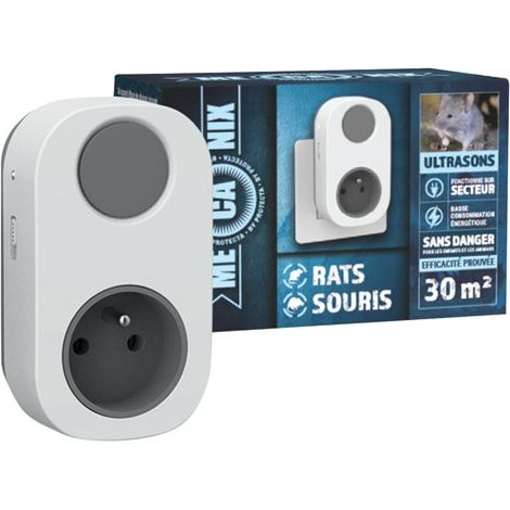 Rettificatore a ultrasuoni per ratti e topi 30 m² - Mecanix
