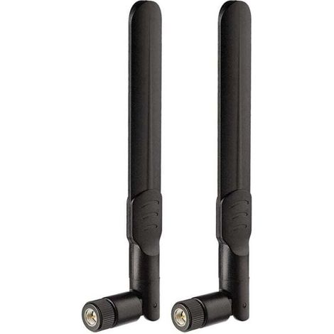 2 Paquets Antenne 4G LTE 3G GSM SMA Mâle 8dBi pour Orange SFR Bouygues Telecom Free Mobile Huawei ZTE 4G LTE Routeur Passerelle Modem Point d'accès (1/4)