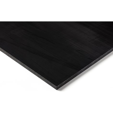 Plaque PA RS PRO Noir, 500mm x 500mm x 20mm ( Prix pour 1 Lot )