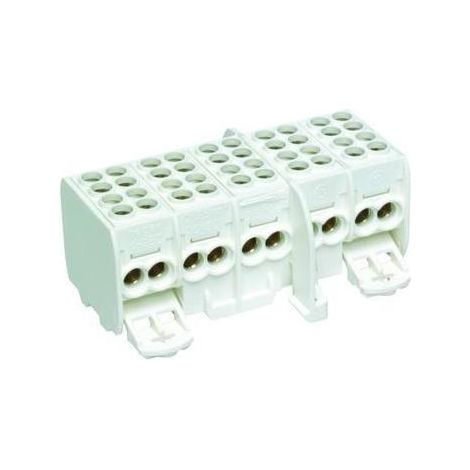 Hager KH25C HAGER KH25C 5P Weiß Anschlussblock Klemme 5polig 80 A 1 St. (1/5)