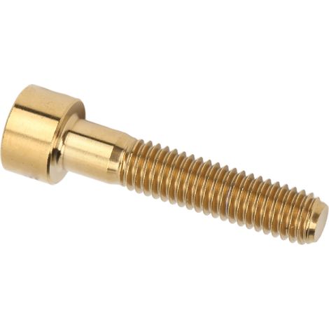 RISK M6x30mm Befestigungsschraube für Vorbaukappe aus goldfarbener Titanlegierung für Fahrradreparaturen (1/5)