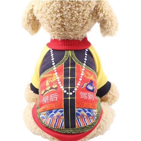 Costume Halloween pour chien et chat, vêtement cosplay, taille L (1/5)