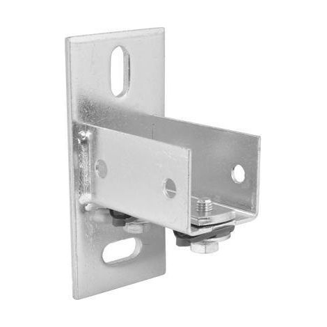 Piastra a muro Walraven tipo 661 zincata, per guida WM35 (Per 25) (1/2)