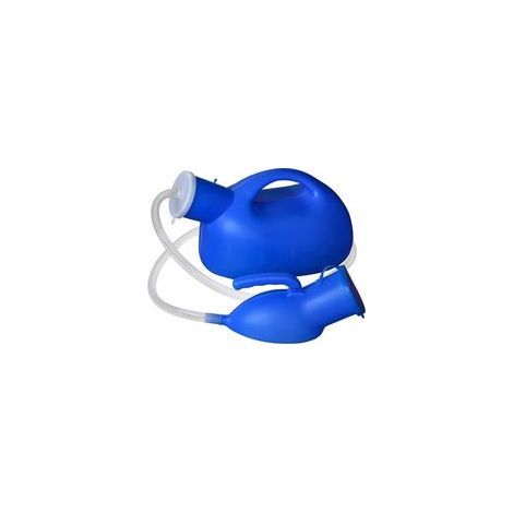 Urinoir Homme 2000ml avec Couvercle Bouteille d'Urine Anti éclaboussures, Idéale pour Voyage, Camping, Hôpital et Incontinence (1/5)