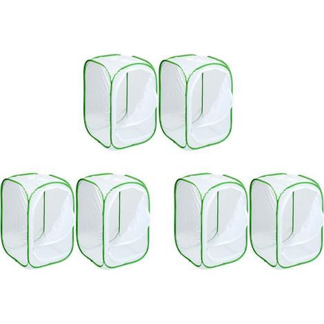 Paquet de 6 Cages D' pour Insectes et Papillons Terrarium - Butterfly Enclosure ( 15,7 X 15,7 X 23,6 Pouces) (1/5)