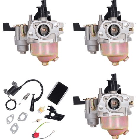 Vergaser-Reparatursatz für GX120, GX160 und GX200 5-PS- und 6,5-PS-Motoren + Luftfilter 17210-ZE1-517, kompatibel mit Honda 5,5-PS-Motoren (1/5)