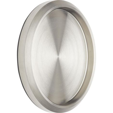 BEBUSINGOTO Poignée de porte coulissante  Poignée Ø : 68 mm autocollante avec pastille adhésive Poignée de meuble en acier inoxydable Poignée coquille pour portes en verre et portes de chambre de (1/2)