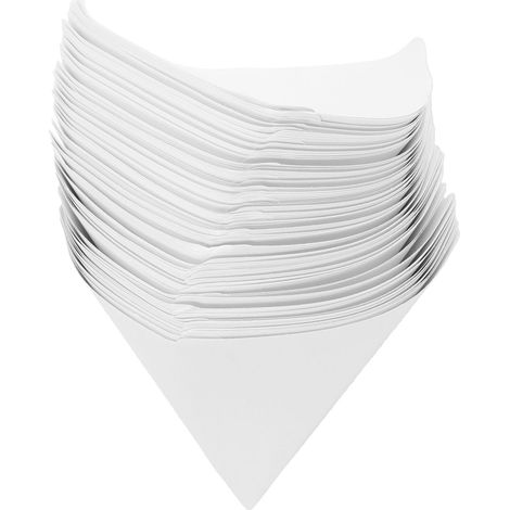 Crépines à peinture, 100 pièces, cône en papier, tasse de mélange, filtre à entonnoir à mailles fines (1/5)
