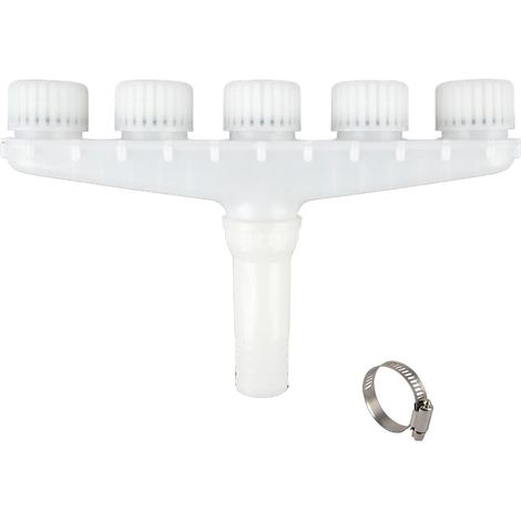 Arroseur De Jardin - Tête À Pulvérisation Réglable - Pour Arrosage Plantes Fleurs Nettoyage Voiture - ABS - 1 Pièce (1/5)
