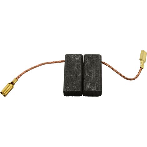 Balais de Charbon pour Virutex Polisseuse RTE46L - 6,4x10x22,5mm (1/2)