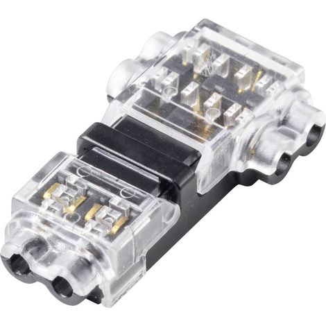 TRU COMPONENTS TC-14376144 Raccord rapide flexible: 0.5-0.75 mm² rigide: 0.5-0.75 mm² Nombre de pôles: 2 12 pc(s) trans (1/3)