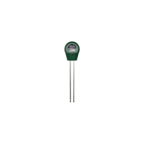 Detector de suelo de alta precisión 3 en 1: medidor de humedad, medidor de pH y valor de pH, para flores y plantas de uso doméstico. (1/4)