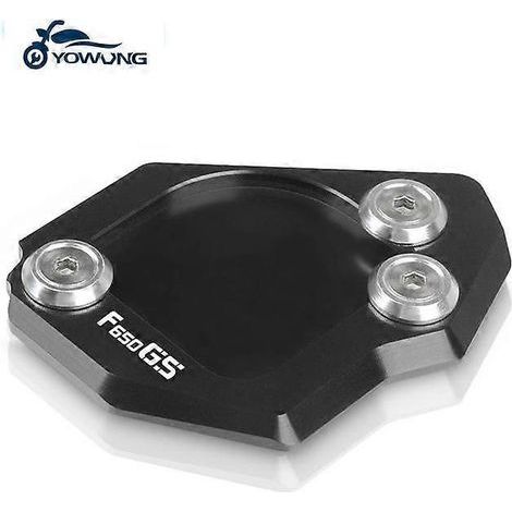 Cache de béquille latérale usiné CNC, support de béquille pour BMW F650GS F650 GS F 650 GS 2007 2008 2009 2010 2011 2012 2013 2014