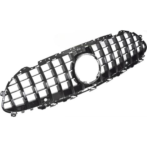 Grille calandre Mercedes CLS C257 de 2018 a 2023 Noir Brillant-42720267 (1/4)