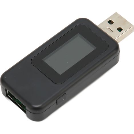 Testeur USB, multimètre numérique couleur avec écran LCD HD, mesure de puissance 0-6,5 A, 4-30 V, testeur de tension et de courant (1/5)