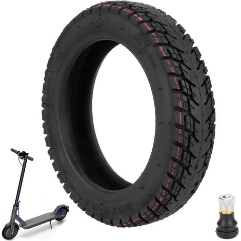 Pneu Ulip 9.52-6.1 tout-terrain sans chambre à air pour trottinette électrique, antidérapant, résistant à l'usure, pneu de secours renforcé, accessoires pour pneus (1/5)