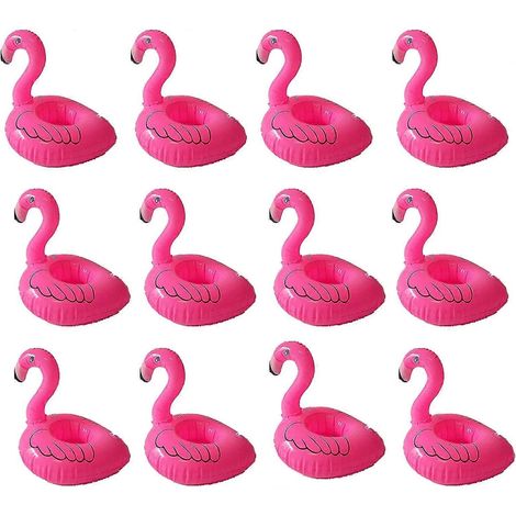 Porte-gobelets gonflables, lot de 10, flotteurs pour boissons, sous-verres gonflables compatibles avec les fêtes à la piscine (1/5)