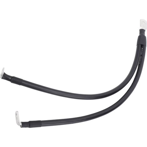 Câble batterie 6 AWG avec SC35 6 et 2 x SC16 6 à 90°, souple polyvalent haute perf pour bateau moto voiture tracteur 0,2 m (1/5)