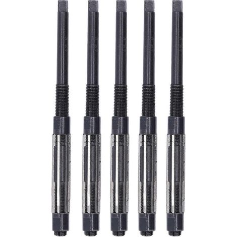 5-teiliges Set verstellbarer Handreibahlen aus 9SiCr-Stahl zum Reiben von Werkzeugstahl mit 9,25–10 mm Durchmesser
