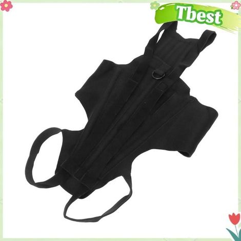 Tbest Support de dos pour chien Support dorsal pour chien, chirurgie de la colonne vertébrale, parapharmacie secours M. M. (1/5)