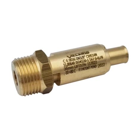 Soupape de sureté 3/8" G 11 bar NUAIR (1/3)