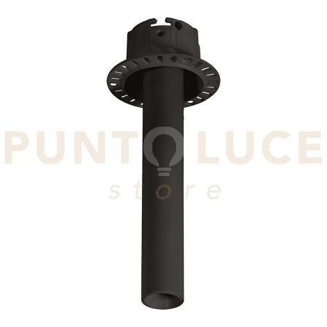 GFA1697 FARETTO INCASSO TRIMLESS ORIENTABILE NERO LED 3000K 650LM 8W D.3,15CM H.18,3CM