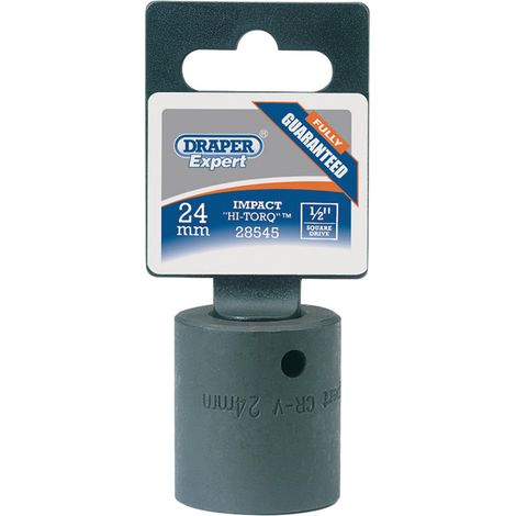 Draper 410mm (16-inch) Expert Heavy-Duty 24mm (3/4-inch) Square Drive Impact Socket for Automotive and Industrial Use (1/5)