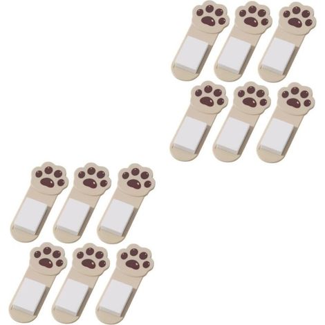 12pièces Couvercle De Toilette Avec Poignée Autocollante Lot De Accessoires Pour Salle De Bain Lifter Pratique Pour Abattant Wc Et Hygiène Optimales