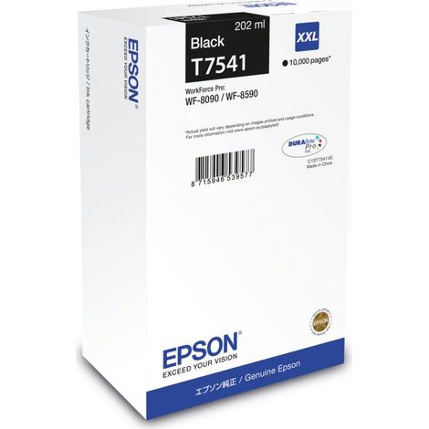 Epson Inchiostro T7541 Nero Schwarz XXL (C13T754140)