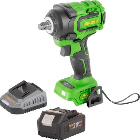 Atornillador de impacto a batería Procraft PWA18bb 20 V 550 Nm 1/2" sin escobillas Solo - sin batería, sin cargador (1/5)