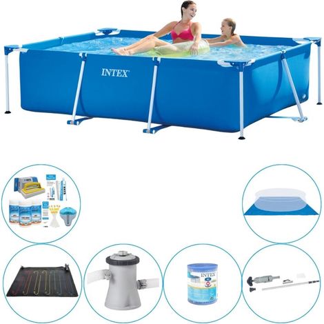 Intex Piscine Tubulaire Rectangulaire - 220x150x60 cm - 6-pièces S20815 (1/5)