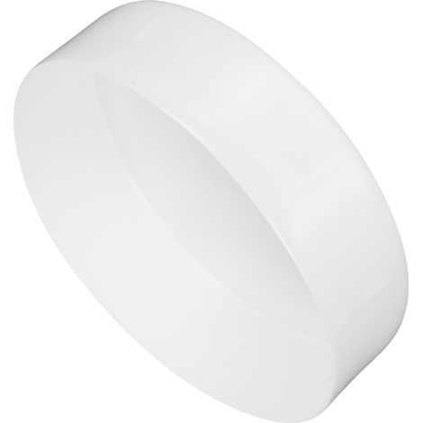 Embout Caoutchouc 180mm Blanc 50mm Hauteur Embouts de Tuyau Ronds en Vinyle, en Plastique, pour Tubes, Clôtures, Poteaux, Meubles, Rampes (1/5)