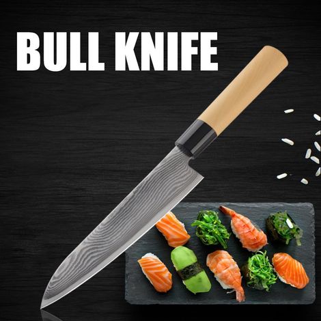 Couteaux de cuisine professionnels pour poisson - Lame solide antidérapante, couteau de chef durable, outils de cuisson pour poissons (1/5)