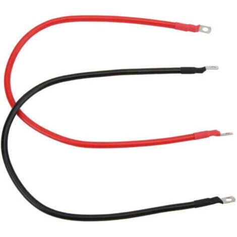2PCS 8AWG Isolation Thermique Batterie Onduleur Câblage Harnais PVC Onduleur Harnais pour ATV Voiture Bateau: (1/5)