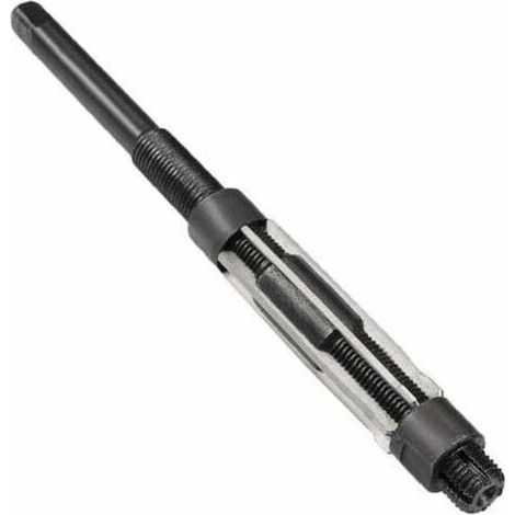 Alésoir à main Carré HSS réglable métal outil coupe main aléseur trou gamme réglage 17-19 mm 6 Flutes (1/4)
