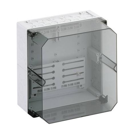Spelsberg Boîtier de compteur, indice de protection IP65, résistance aux chocs IK08, classe de protection II, tension nominale 400V AC, sans halogène, 75200201 (1/2)