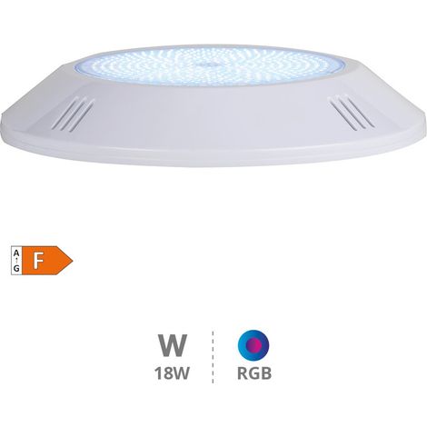 Proyector LED piscina 18W RGB 630lm GSC 000705133 (1/2)