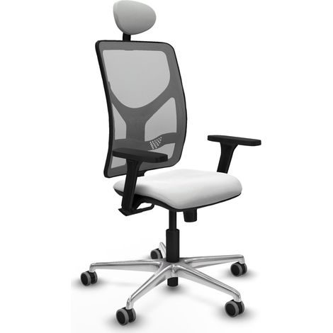 Silla de oficina piqueras y crespo Motilla negro soporte lumbar ajustable brazos 3D (1/2)
