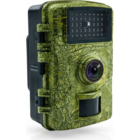 Fototrappola Professionale 1080P con Visione Notturna e Rilevamento Movimento PIR