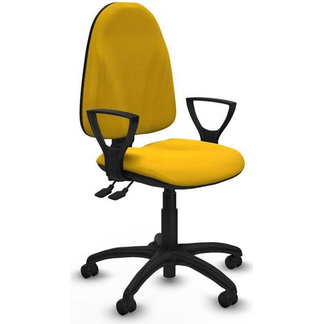 Piqueras y Crespo BFN01RP Komfort Bürostuhl Gelb (1/3)