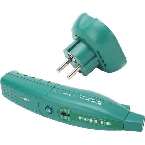 MS5902 Disjoncteur automatique Fusible Finder US/EU Plug Socket Tester 220V EU Plug A (1/5)