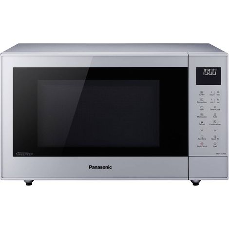 Panasonic NN-CT57RMEPG Forno a microonde Argento 1000 W Funzione grill, Timer digitale,, Funzione timer, Display LCD, F (1/3)