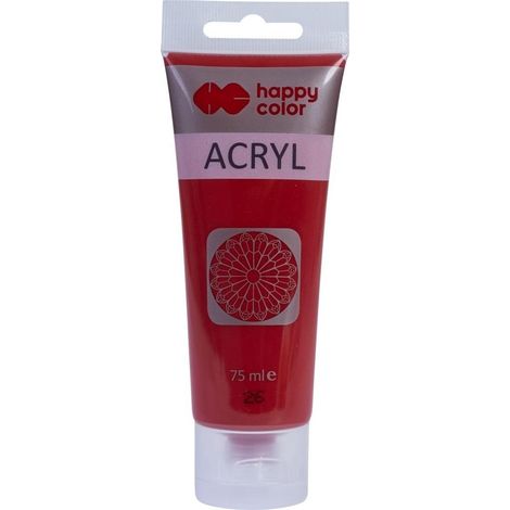 Vernice acrilica 75 ml rosso scuro, colore allegro
