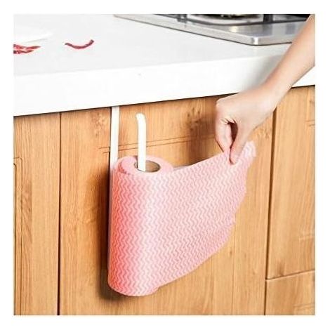 Distributeur de Papier essuie-Tout sous Armoire Support pour Rouleau de Papier sans perçage pour Cuisine Salle de Bain(1 pièces) (1/4)