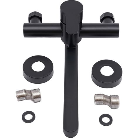 【Chauffage et ventilation】Robinet Cuisine Acier Inoxydable, Pivotant à 360° Robinet d'eau chaude et froide, Robinet Évier Cuisine,Cartouche Céramique, Robinet Lavabo Salle de Bain (1/5)