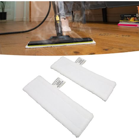 Ersatzpad für SC1-SC5 Bodendampfreiniger – Strapazierfähige Fasern – 33,5 x 10,5 cm – 2 Stück (1/5)