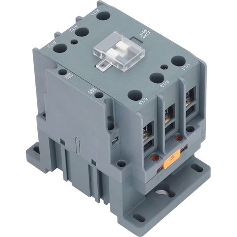 Contacteur AC 80A boîtier PC bobine cuivre contact argent 1 NO 1 NC pour moteur maison industriel 220V AC (1/5)