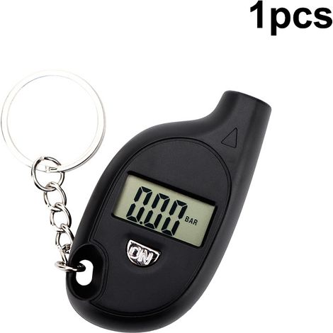 Mini manomètre numérique LCD pour pneus de voiture (1/5)